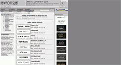 Desktop Screenshot of newfonts.ru
